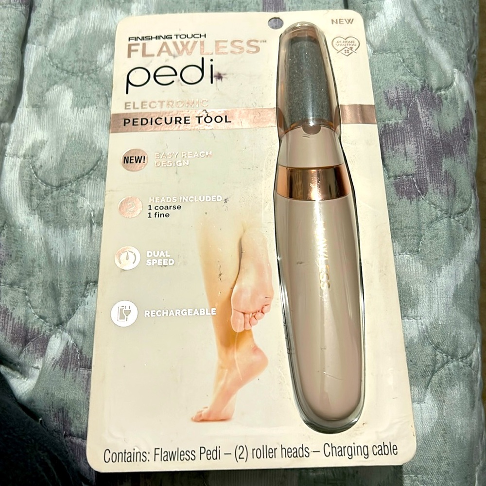 Finishing touch flawless pedi electronic pedicure tool